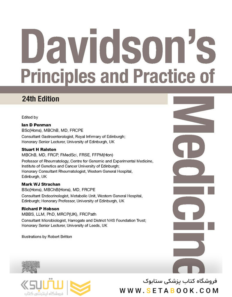 Davidson’s Principles and Practice of Medicine 24th Edition