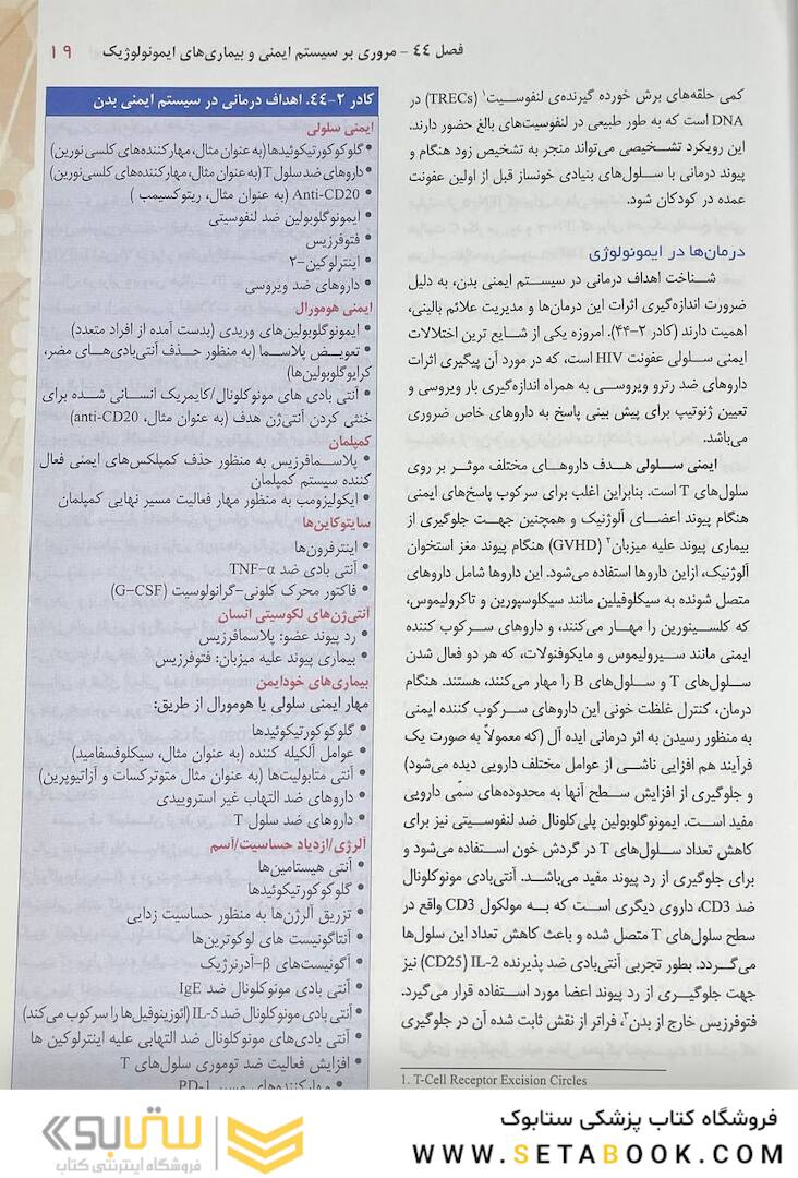 ایمونولوژی و ایمونوپاتولوژی هنری دیویدسون 2022