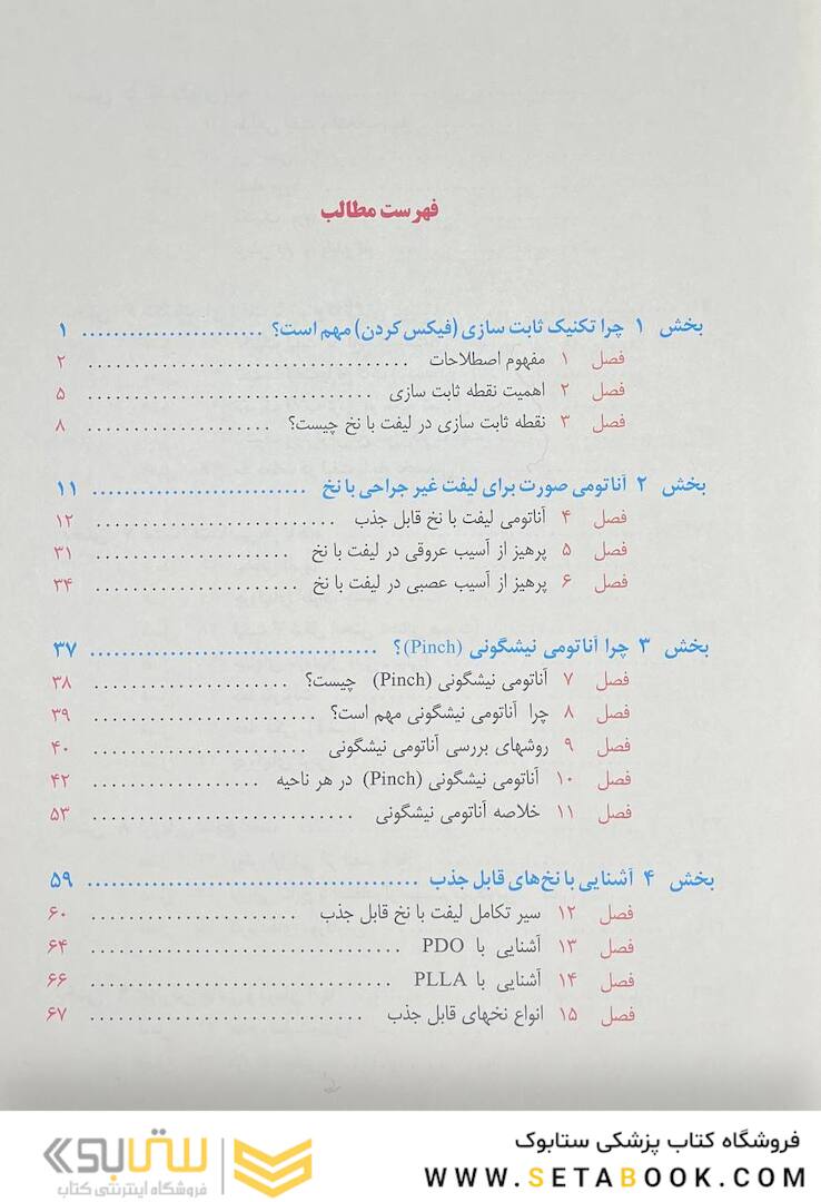 راهنمای کاربردی علم و هنر لیفت با نخ