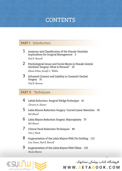 Female Cosmetic Genital Surgery: Concepts, classification and techniques 1st Edition 2017