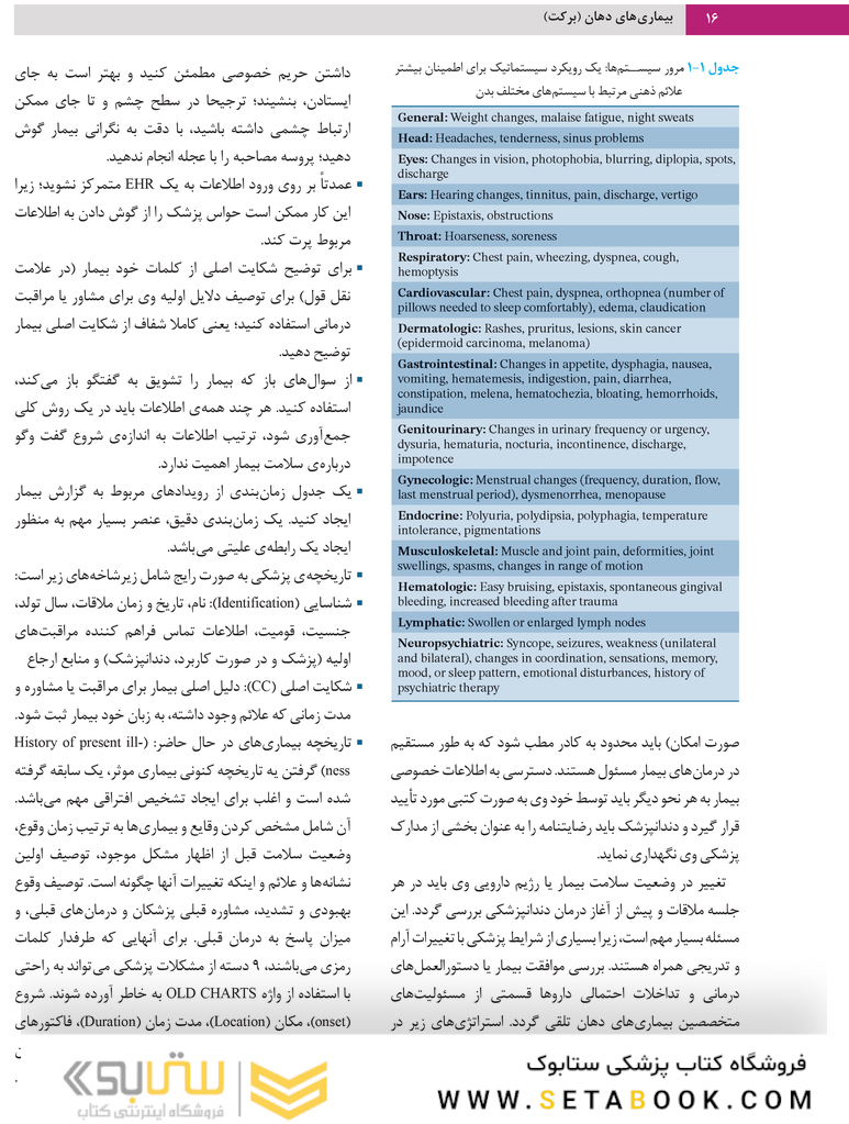 بیماری های دهان برکت 2021 جلد اول