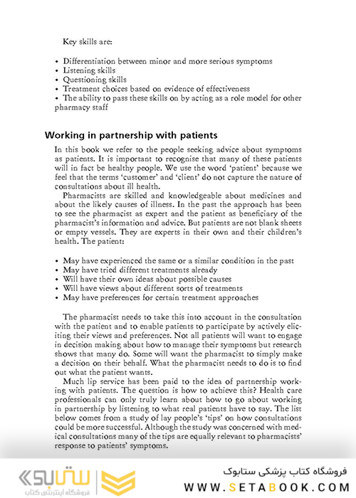 Symptoms in the Pharmacy: A Guide to the Management of Common Illnesses 7th Edition