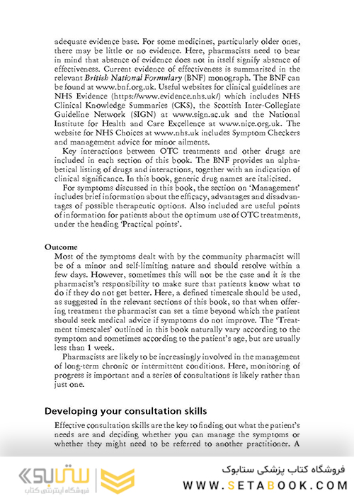 Symptoms in the Pharmacy: A Guide to the Management of Common Illnesses 7th Edition