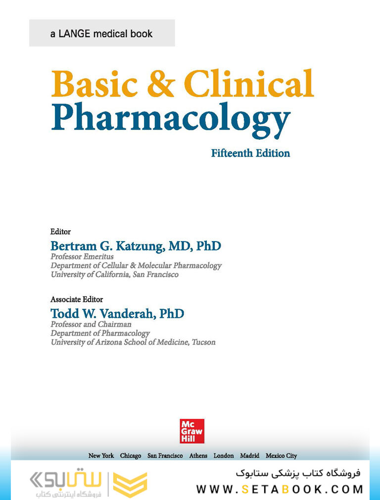 Basic and Clinical Pharmacology 15e 2021