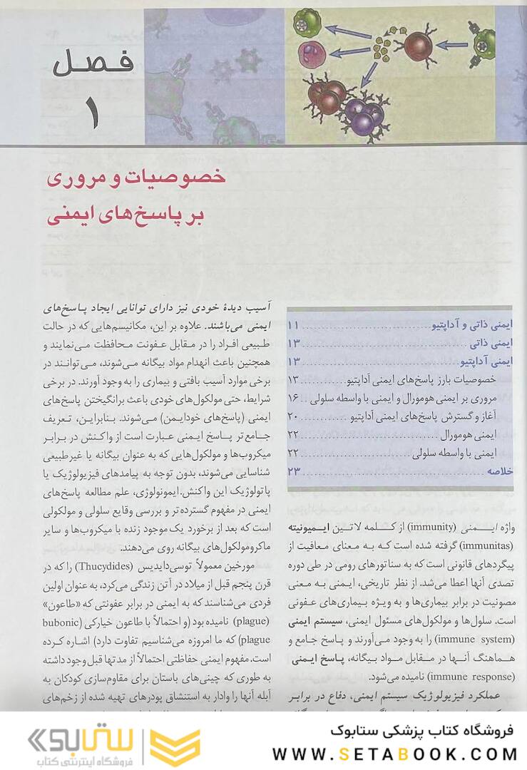 ایمونولوژی سلولی مولکولی ابوالعباس 2022 دکتر ماهرو میراحمدیان