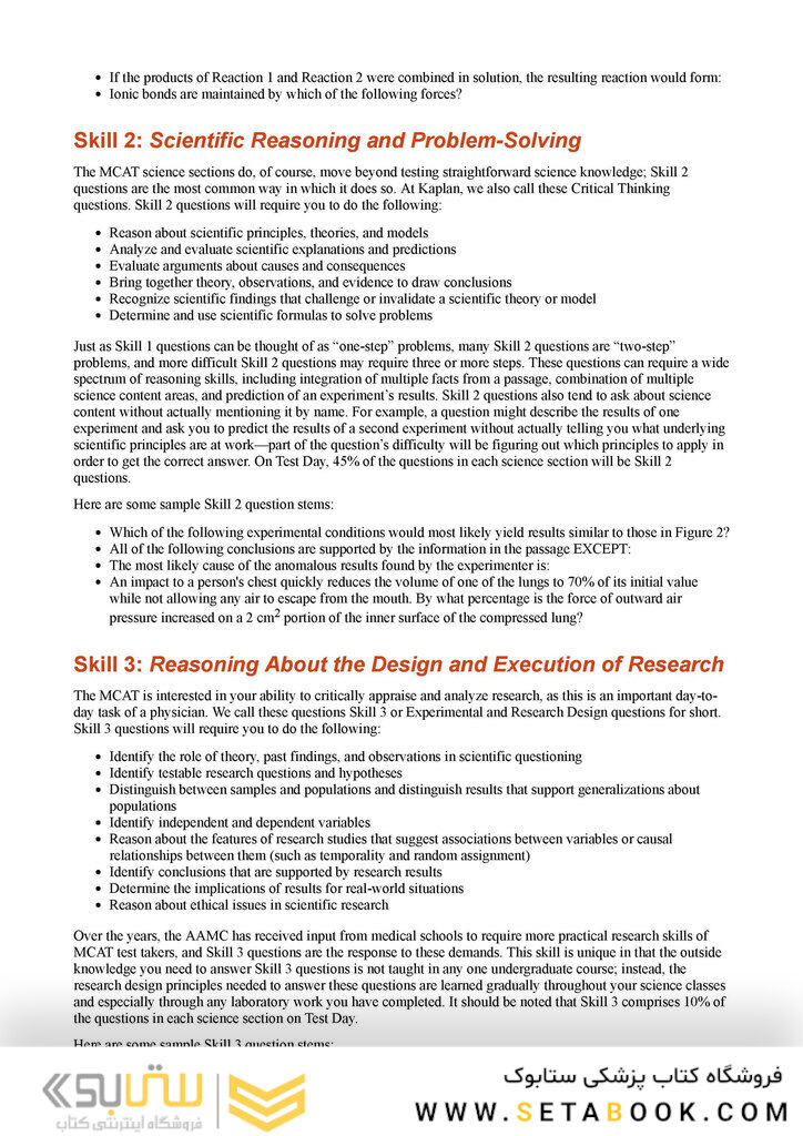 MCAT General Chemistry Review 2023-2024
