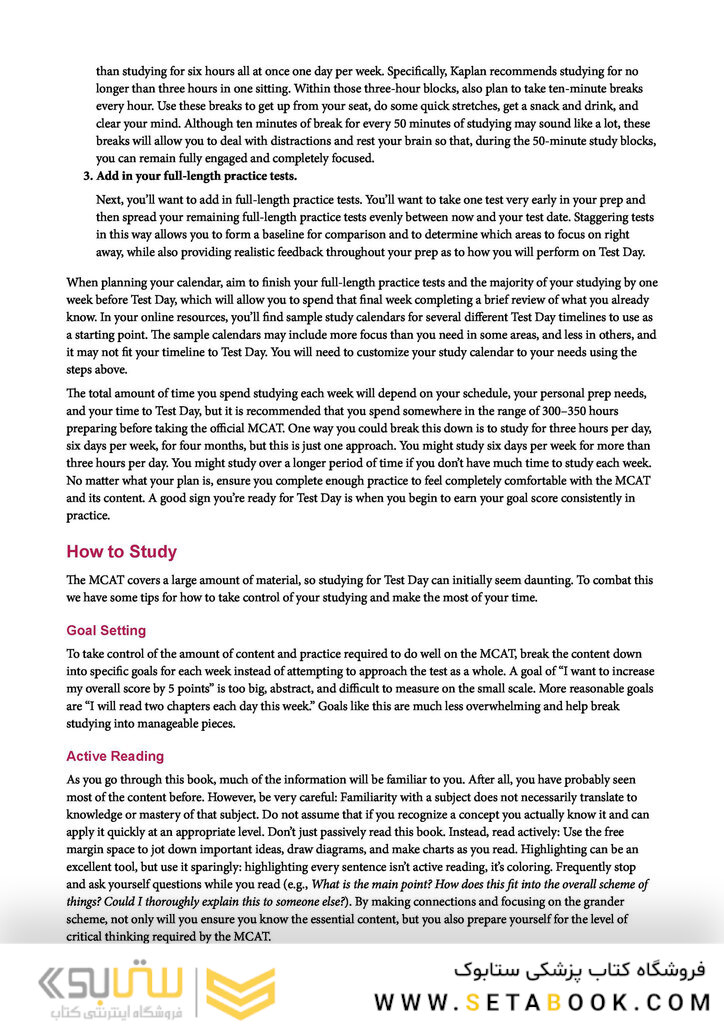 MCAT Biochemistry Review 2023-2024