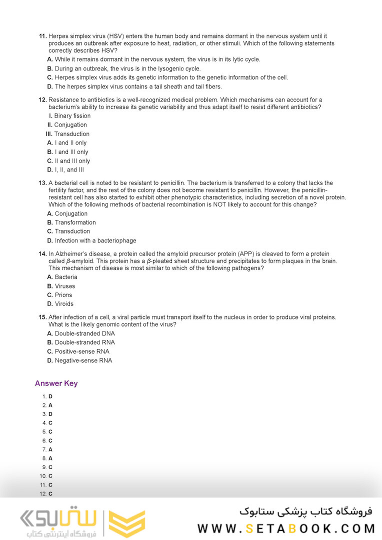 MCAT Biology Review 2023-2024