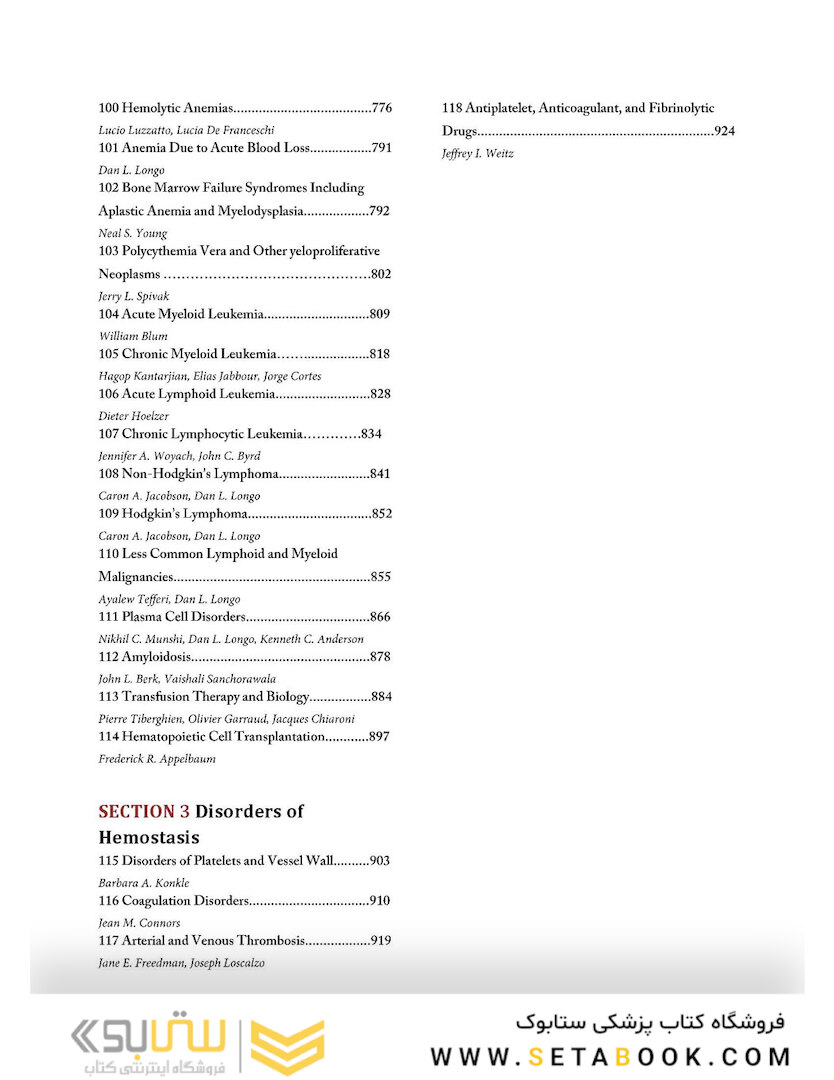 HARRISONS PRINCIPLES OF INTERNAL MEDICINE Part Oncology And Hematology