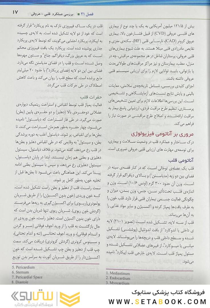 پرستاری داخلی جراحی برونر سودارث 2022 قلب و عروق و گردش خون جلد 5