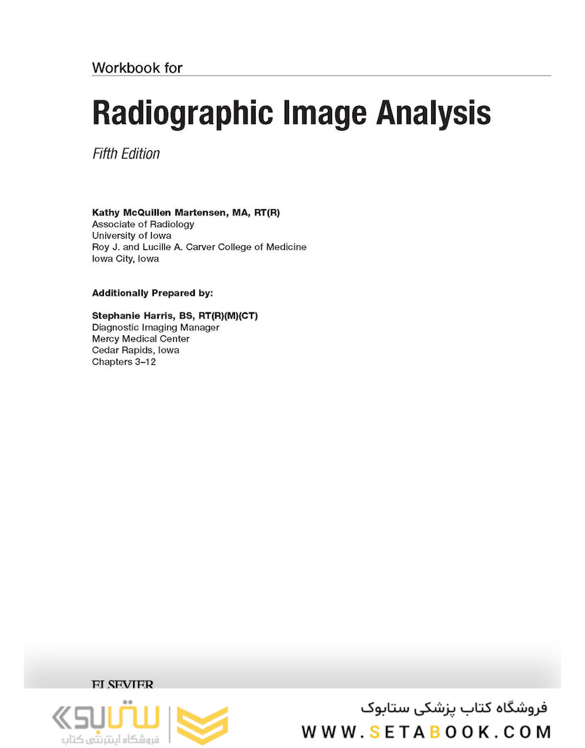 Workbook for Radiographic Image Analysis 5th Edicion