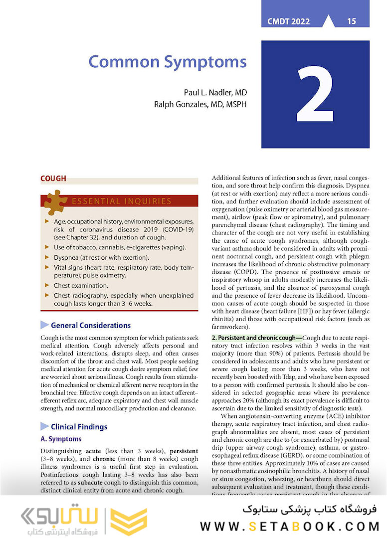 CURRENT Medical Diagnosis and Treatment 2022