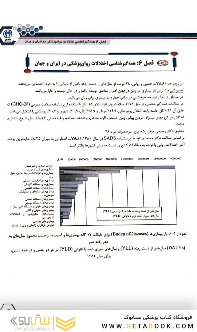 درسنامه طلایی روانپزشکی