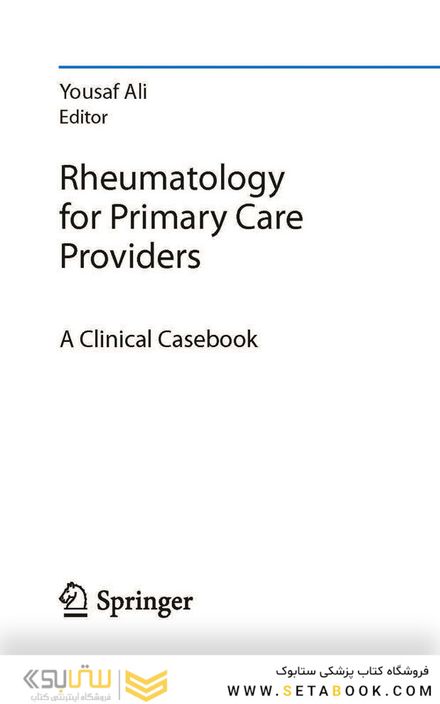 Rheumatology for Primary Care Providers : A Clinical Casebook
