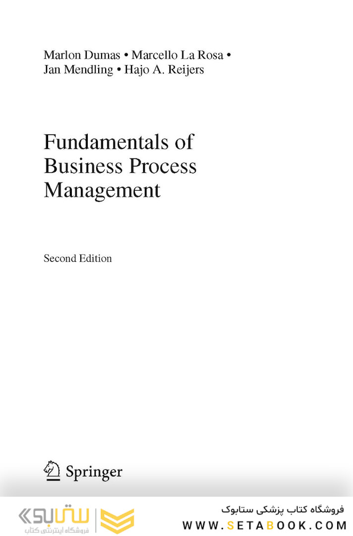 Fundamentals of Business Process Management 2nd ed
