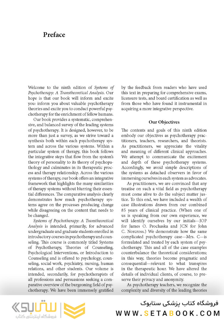Systems of Psychotherapy: A Transtheoretical Analysis 9th Edition