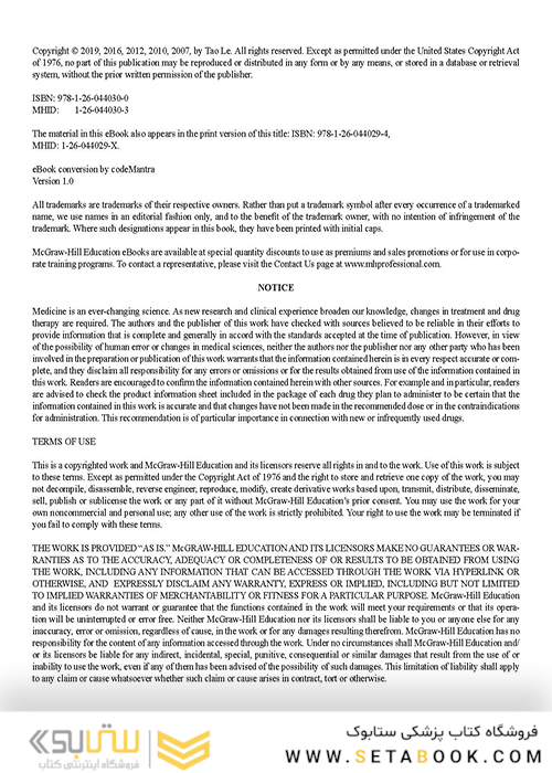 First Aid for the USMLE Step 2 CK 2019