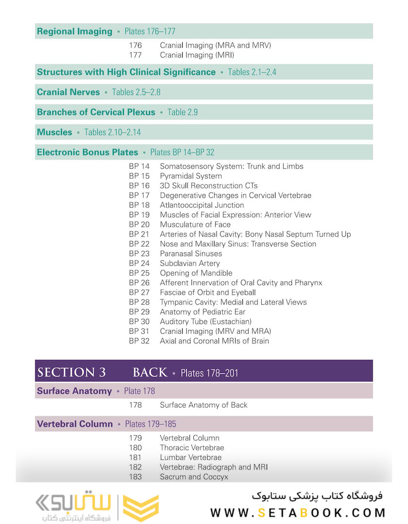 Netter Atlas of Human Anatomy: Classic Regional Approach: (Netter Basic Science) 8th Edition