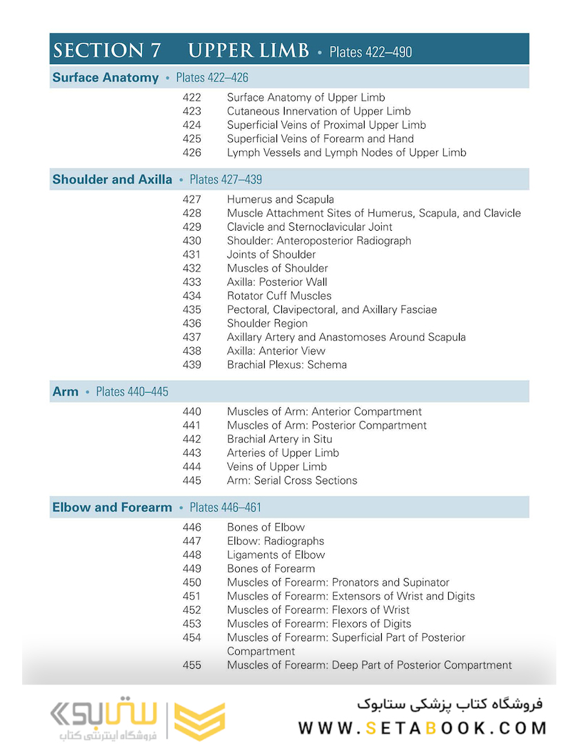 Netter Atlas of Human Anatomy: Classic Regional Approach: (Netter Basic Science) 8th Edition
