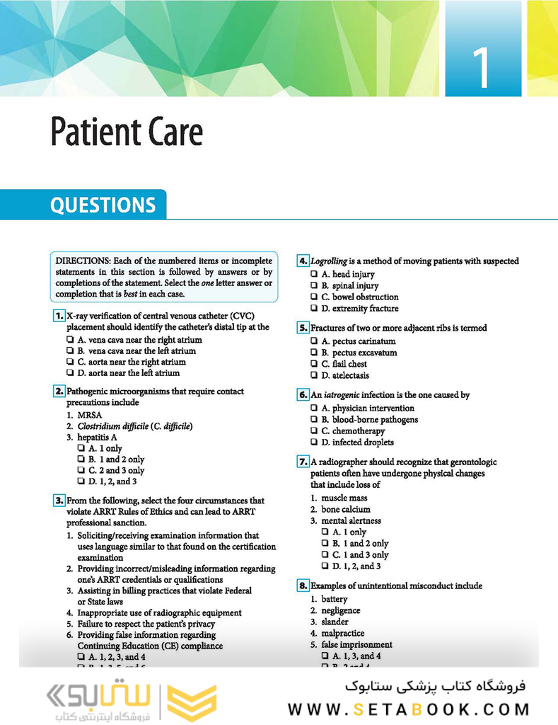 Lange Q - A Radiography Examination12th Edition