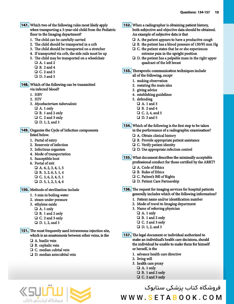 Lange Q - A Radiography Examination12th Edition