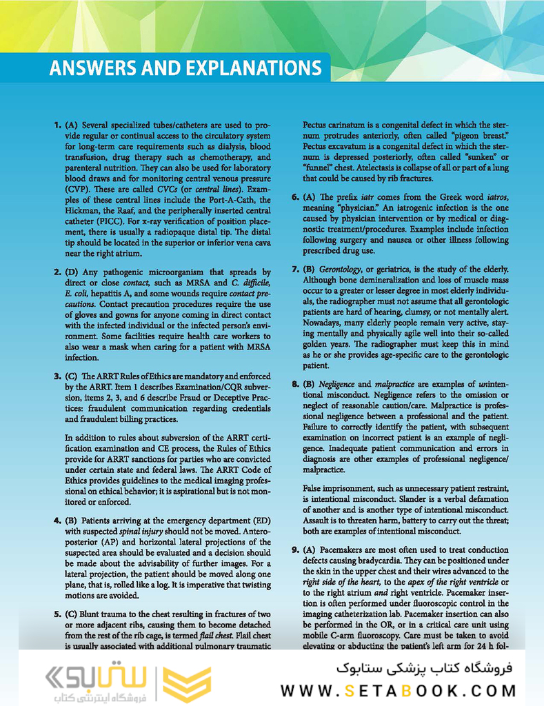 Lange Q - A Radiography Examination12th Edition