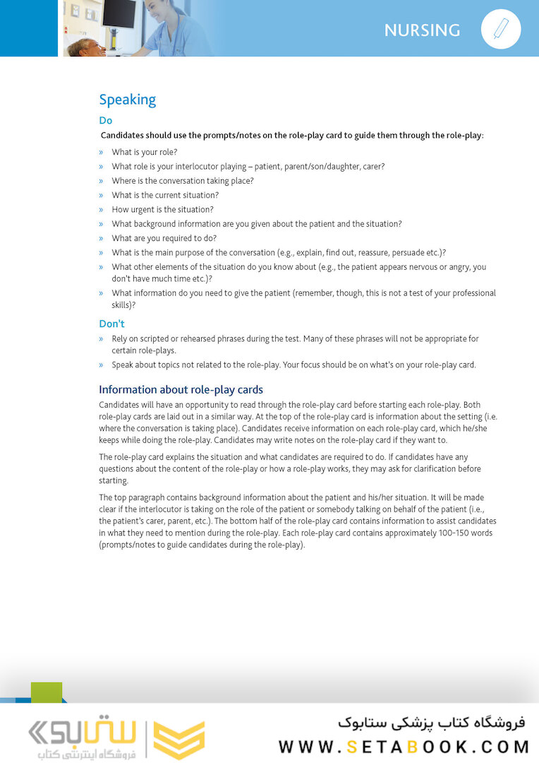 OET Nursing: Official OET Practice Book 1