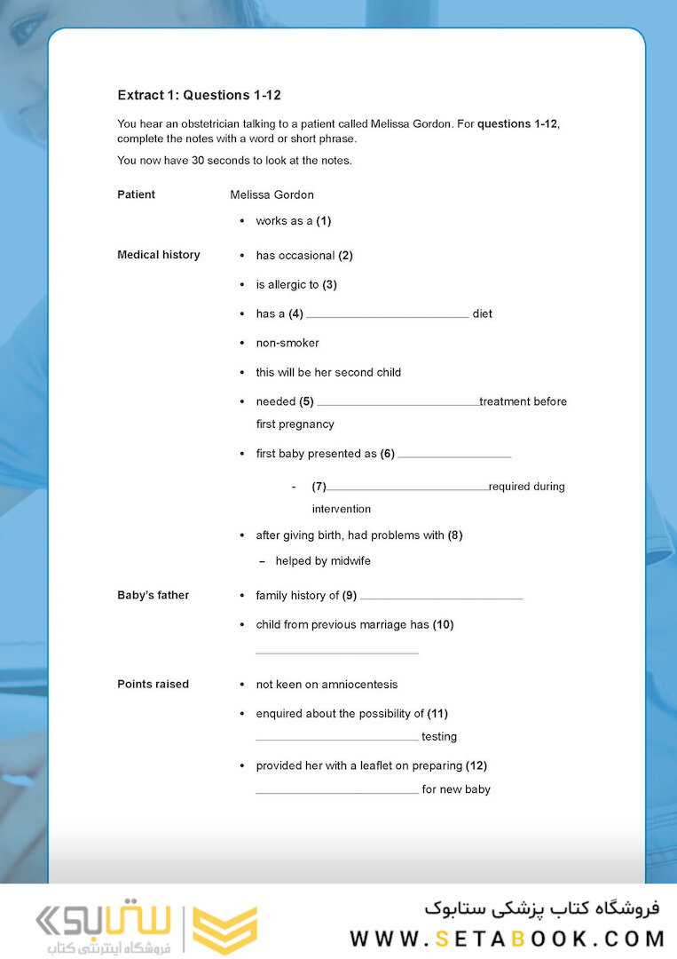 OET Nursing: Official OET Practice Book 1