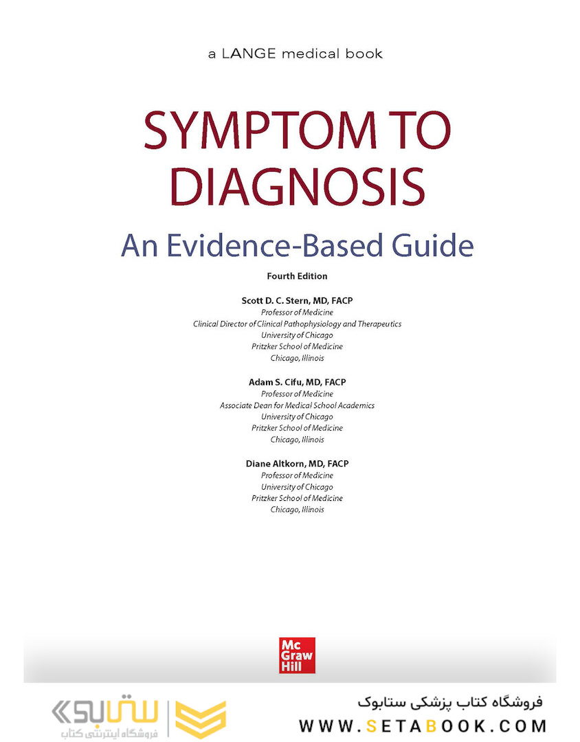 Symptom to Diagnosis An Evidence Based Guide