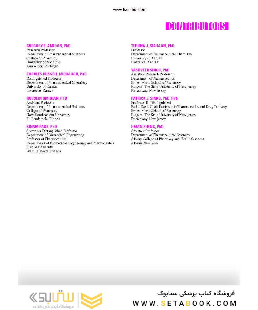 Martin’s Physical Pharmacy and Pharmaceutical Sciences Sixth Edition