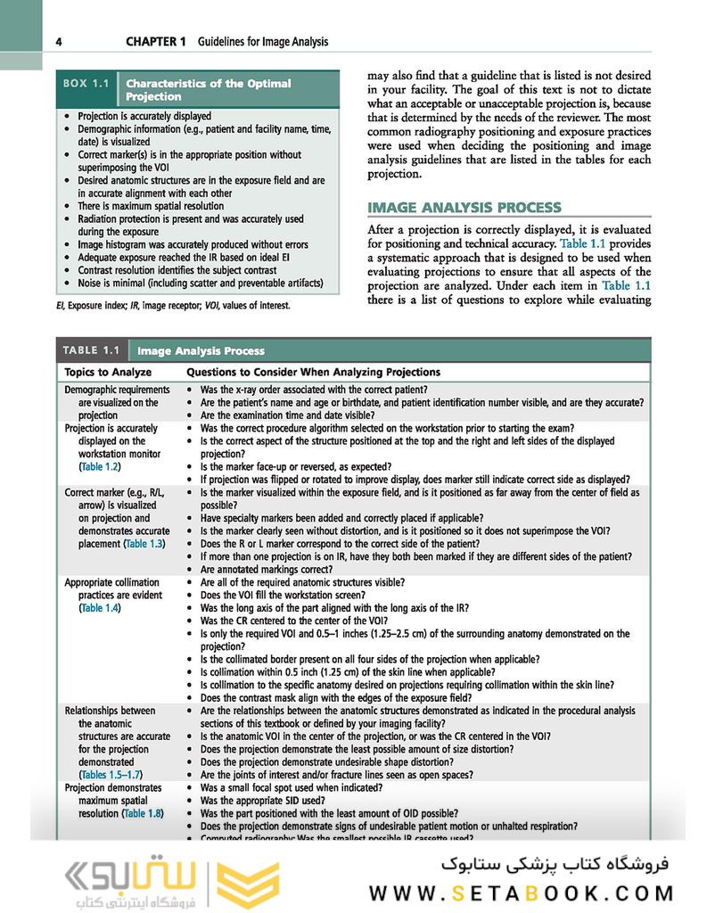 Radiographic Image Analysis