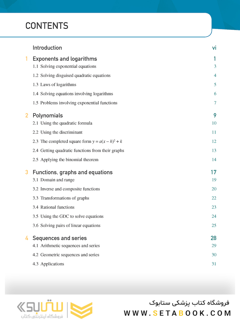 IB Diploma: Mathematics Standard Level for the IB Diploma Exam Preparation Guide