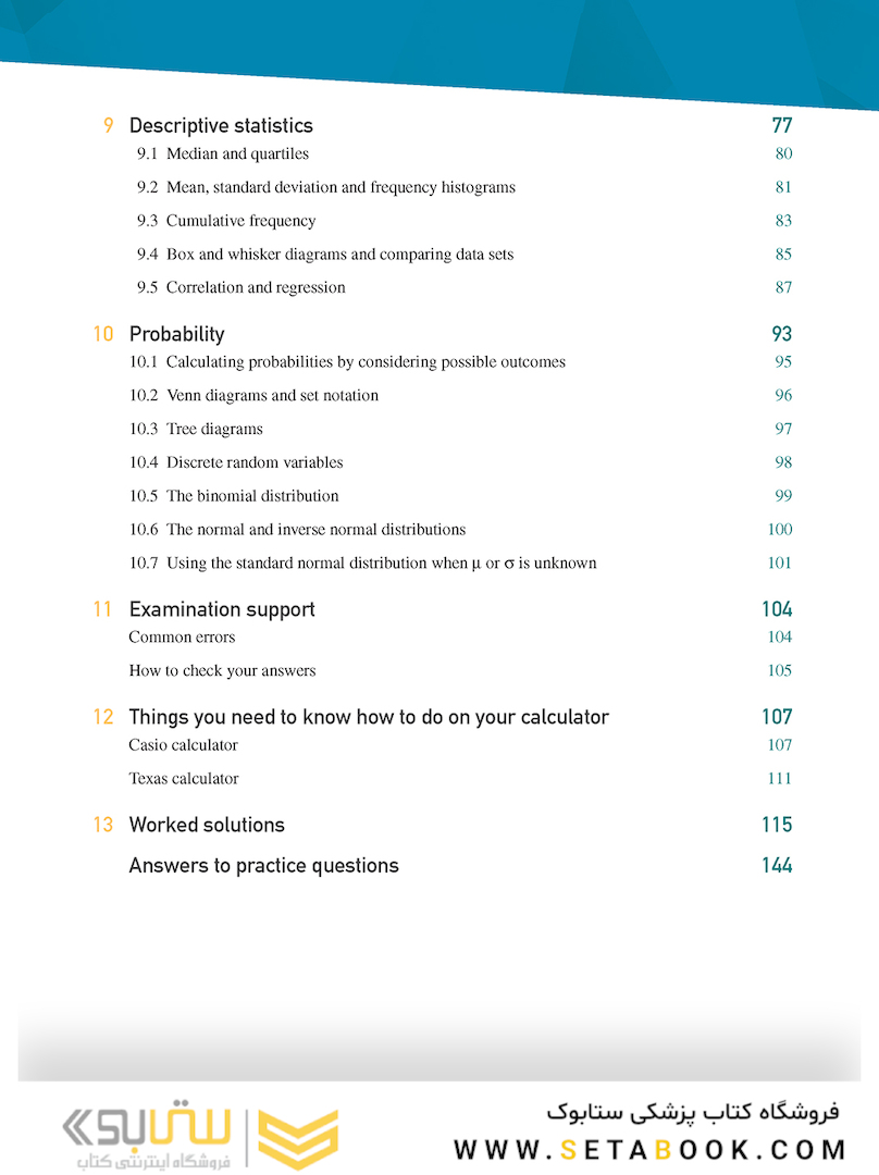 IB Diploma: Mathematics Standard Level for the IB Diploma Exam Preparation Guide