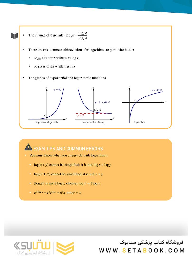 IB Diploma: Mathematics Standard Level for the IB Diploma Exam Preparation Guide