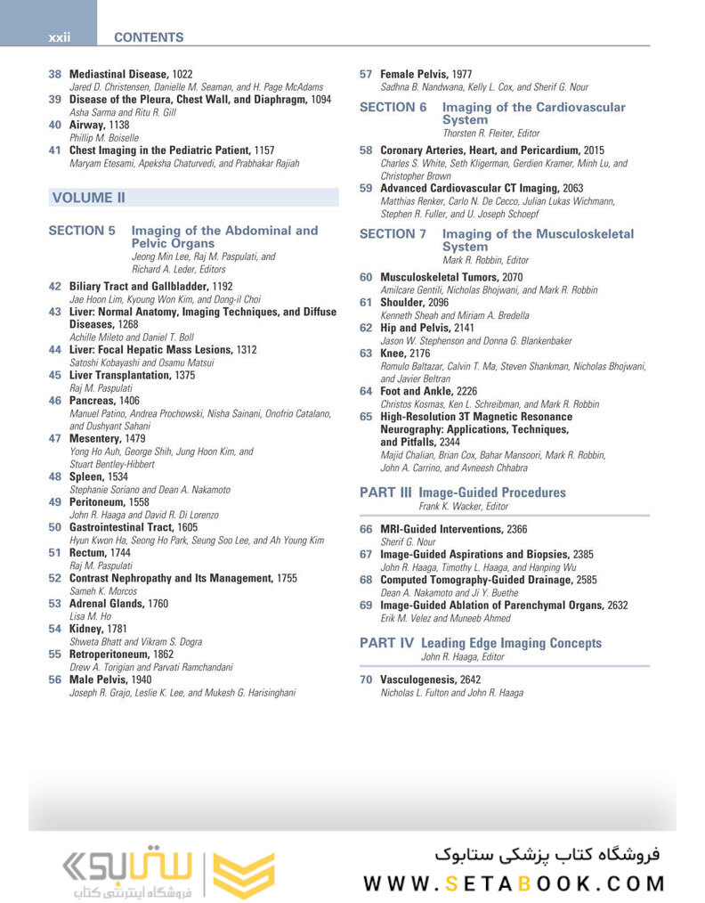 CT and MRI of the Whole Body, 2-Volume Set