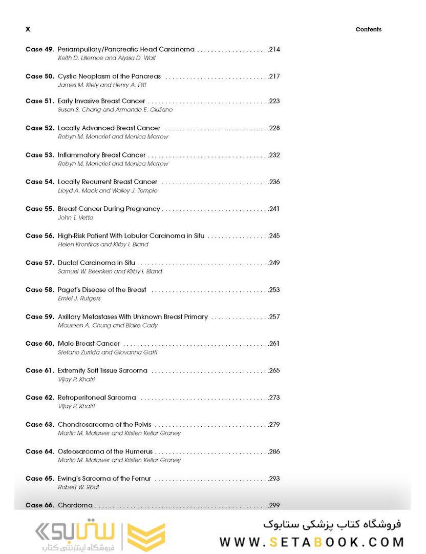 Clinical Scenarios in Surgical Oncology