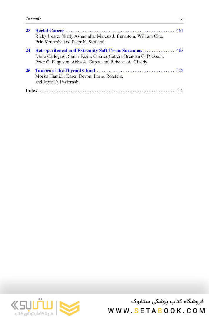 Surgical Oncology Manual