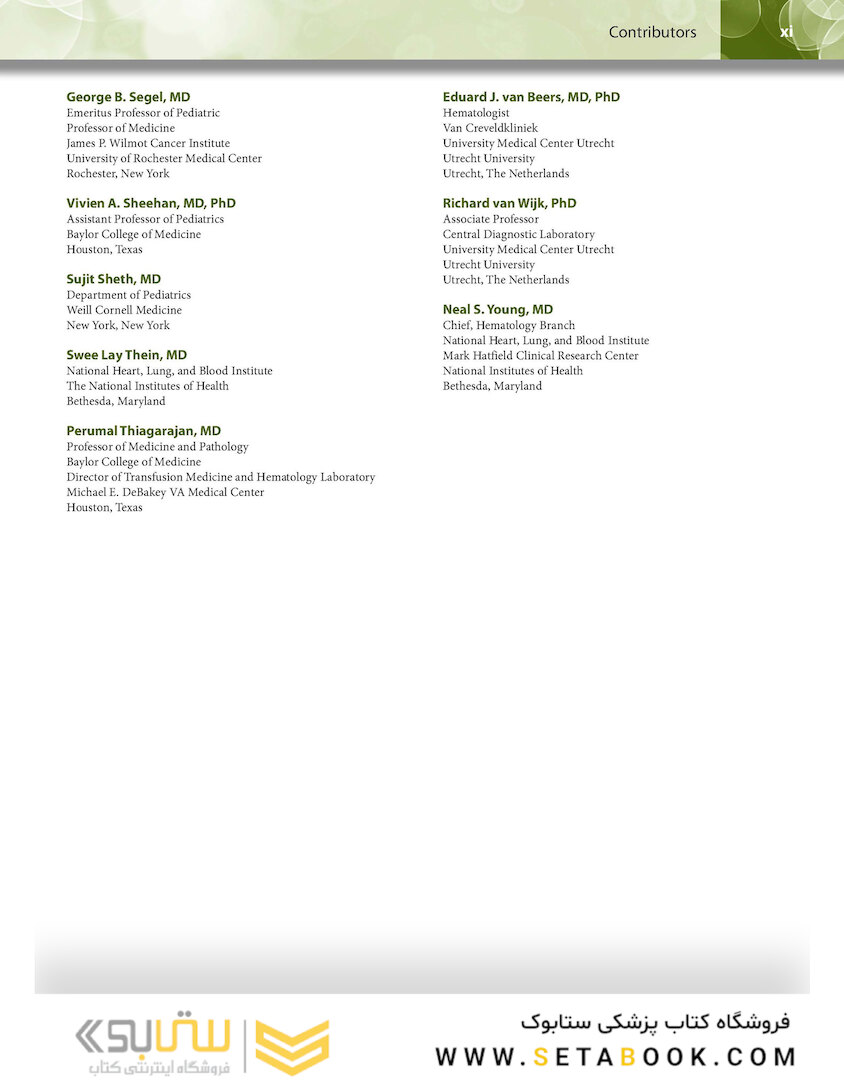 Williams Hematology: The Red Cell and Its Diseases