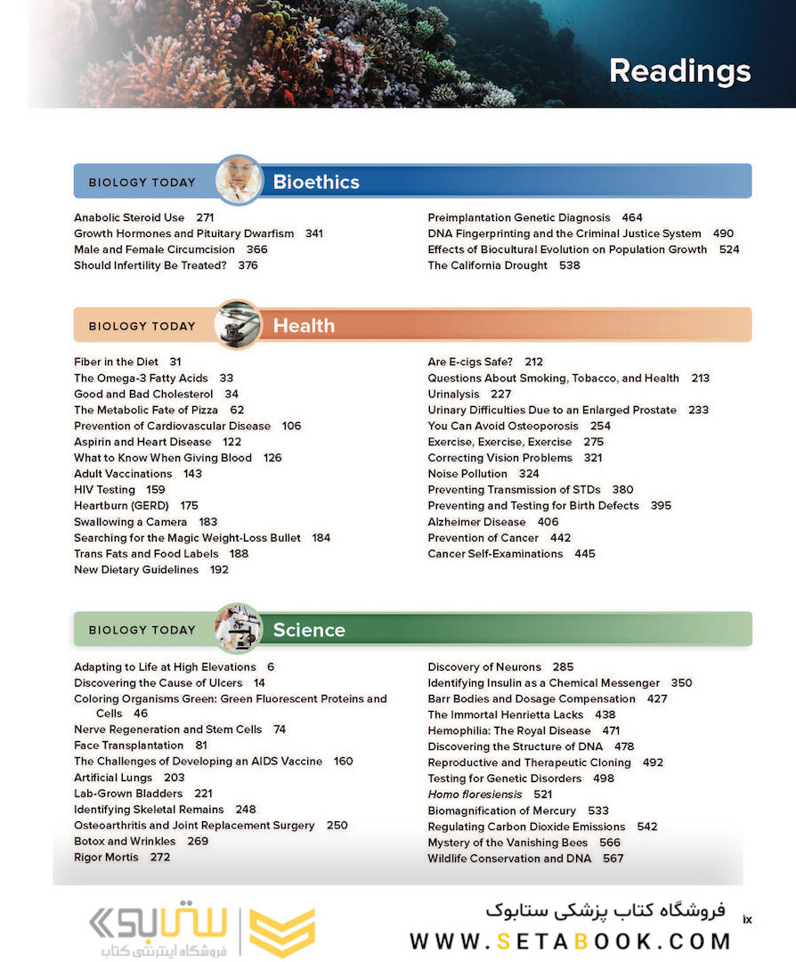 Human Biology, 15th Edition2017 زیست شناسی انسانی
