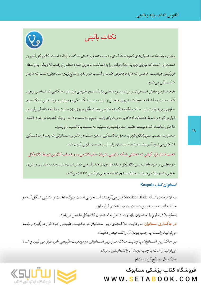 آناتومی اندام پایه و بالینی 2019