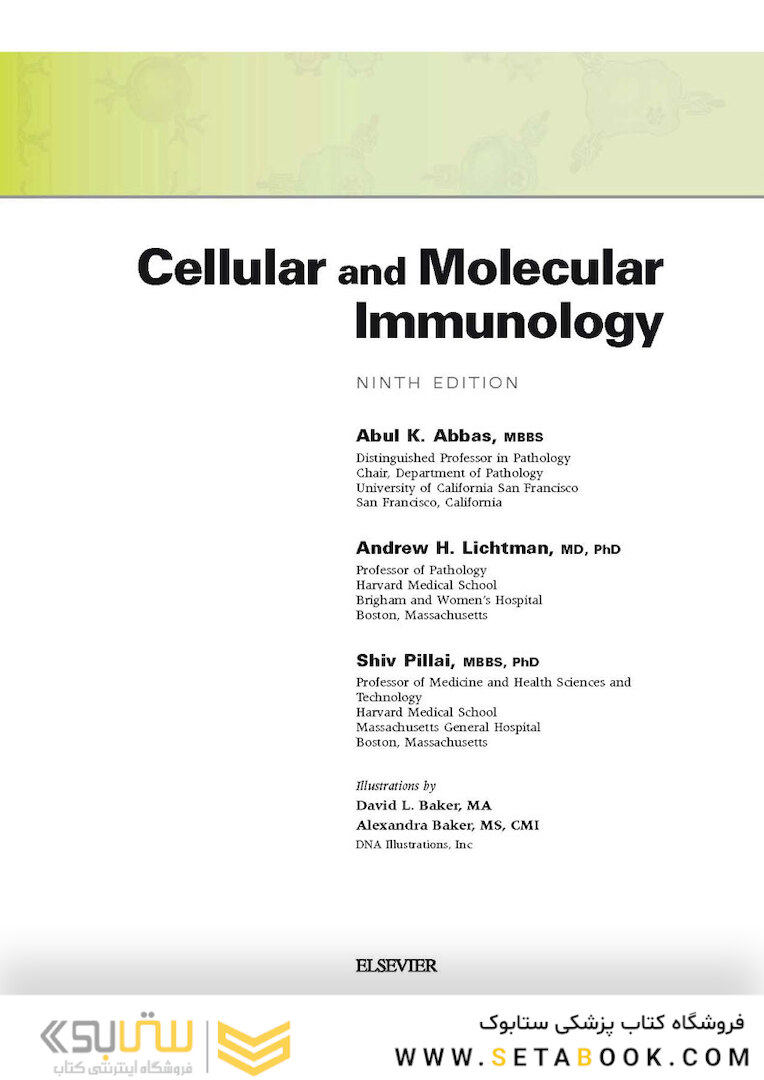 Cellular and Molecular Immunology 9th Edition 2018
