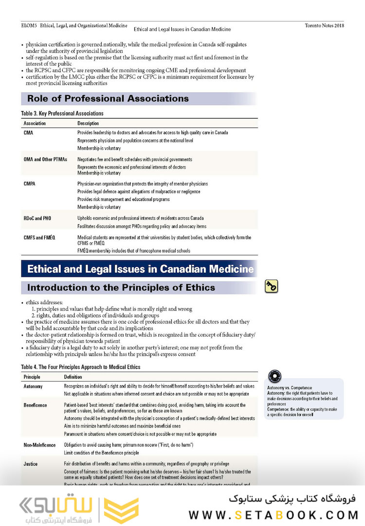کتاب Essential Med Notes: Comprehensive Medical Reference - Review for USMLE II and MCCQE (Toronto notes)