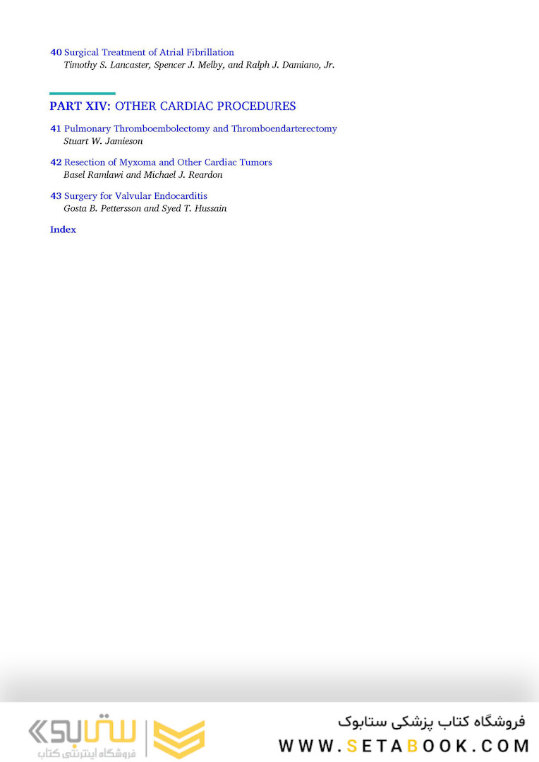 Cardiac Surgery (Master Techniques in Surgery)