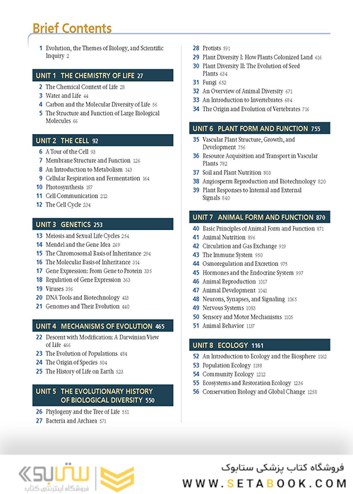 Campbell Biology (11th Edition) 2016 بیولوژی کمپل