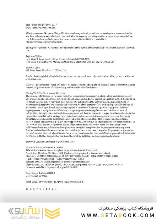 Quick Reference to Dental Implant Surgery