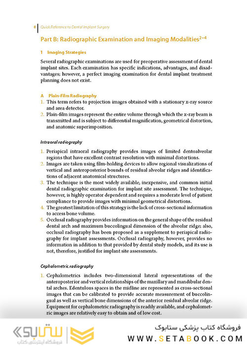 Quick Reference to Dental Implant Surgery