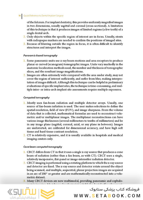 Quick Reference to Dental Implant Surgery