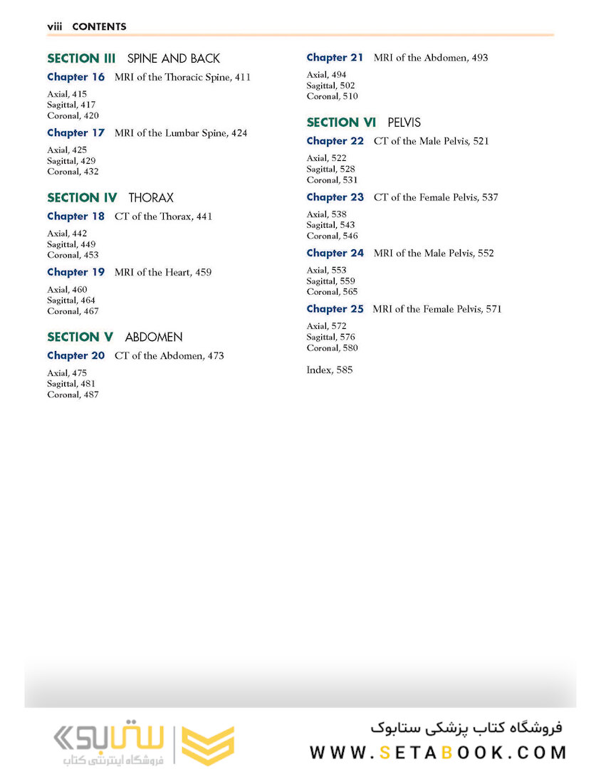 Sectional Anatomy by MRI and CT