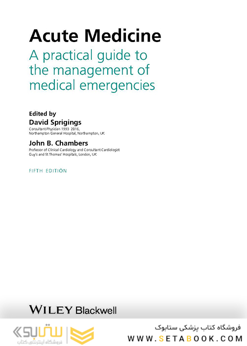 Acute Medicine : A Practical Guide to the Management of Medical Emergencies
