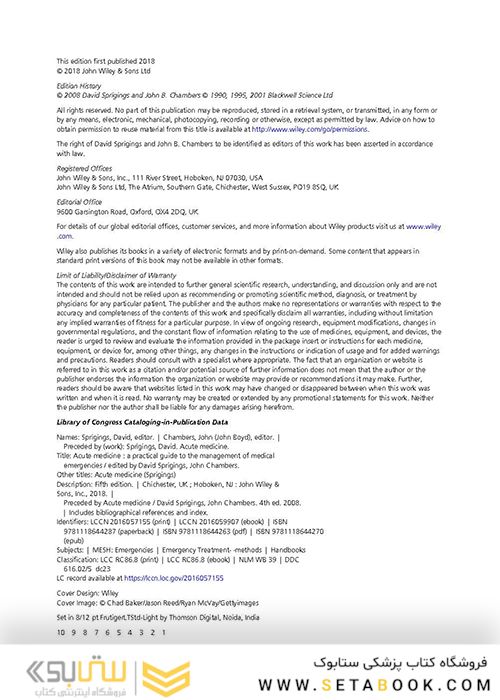 Acute Medicine : A Practical Guide to the Management of Medical Emergencies